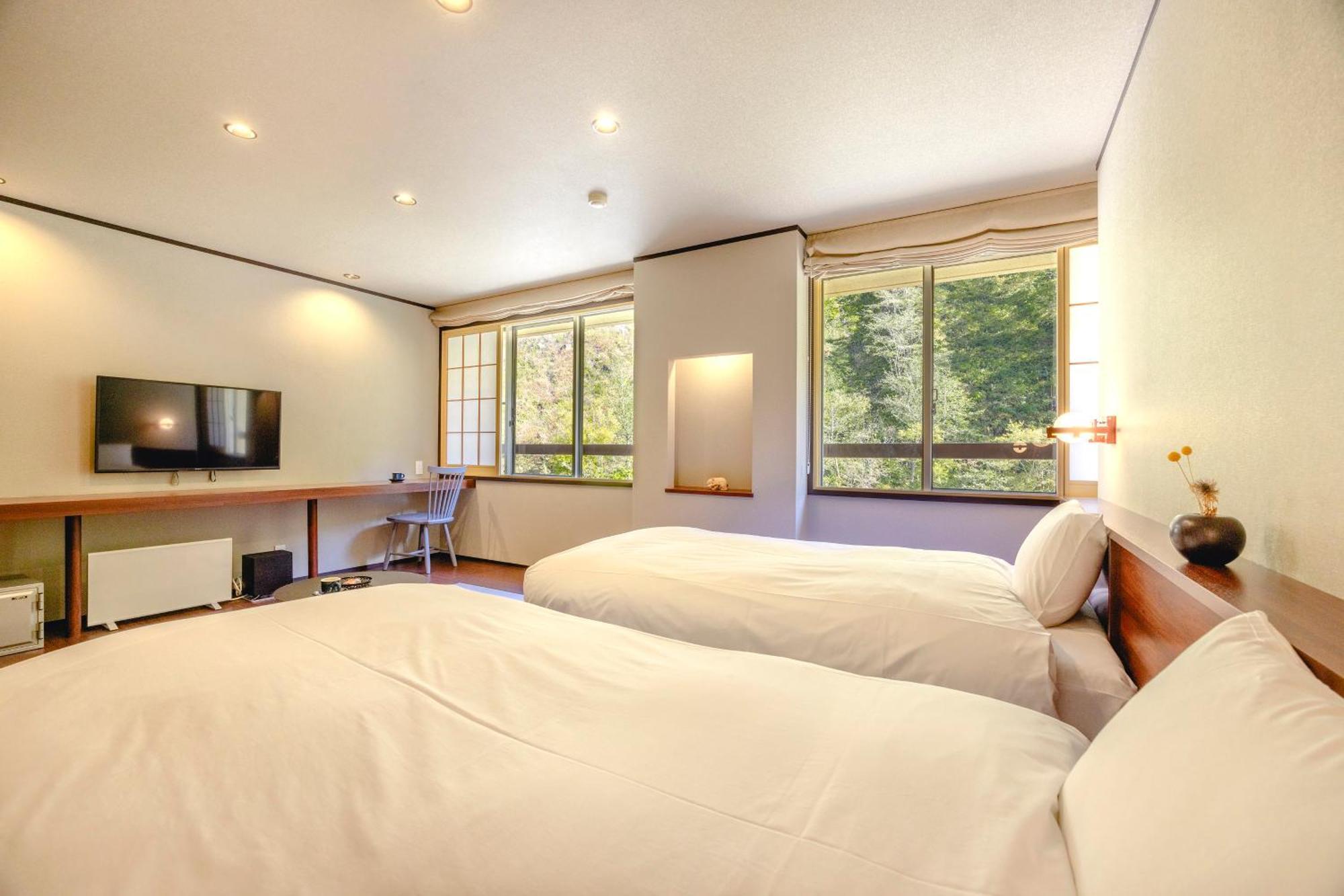 Shikishimaso Hotel Higashikawa Eksteriør billede